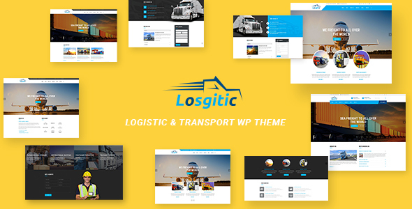 Logistic Preview Wordpress Theme - Rating, Reviews, Preview, Demo & Download