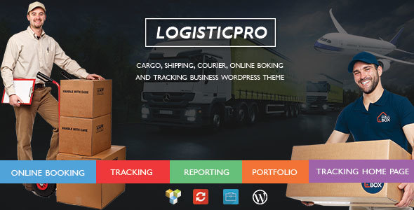 Logistic Pro Preview Wordpress Theme - Rating, Reviews, Preview, Demo & Download