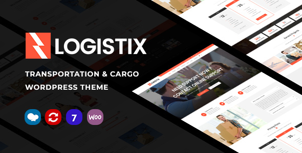 Logistix Preview Wordpress Theme - Rating, Reviews, Preview, Demo & Download