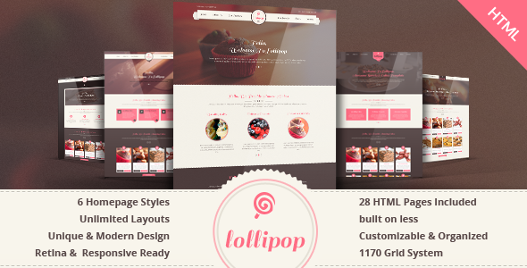 Lollipop Preview Wordpress Theme - Rating, Reviews, Preview, Demo & Download