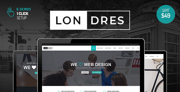 Londres Preview Wordpress Theme - Rating, Reviews, Preview, Demo & Download