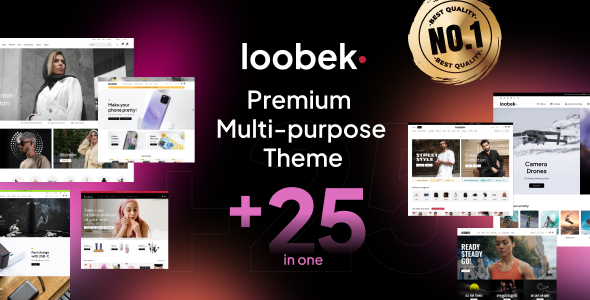 Loobek Preview Wordpress Theme - Rating, Reviews, Preview, Demo & Download