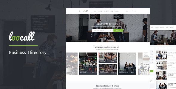 Loocall Preview Wordpress Theme - Rating, Reviews, Preview, Demo & Download
