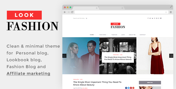 Lookfashion Preview Wordpress Theme - Rating, Reviews, Preview, Demo & Download