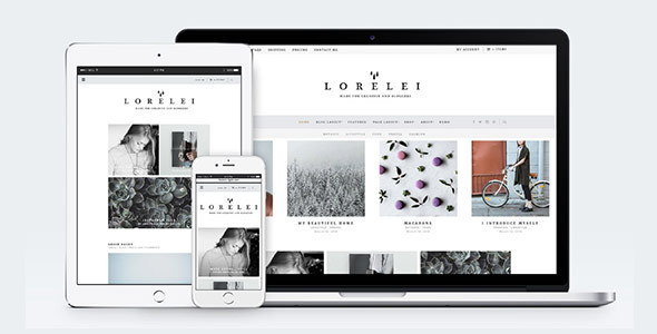 LORELEI Preview Wordpress Theme - Rating, Reviews, Preview, Demo & Download