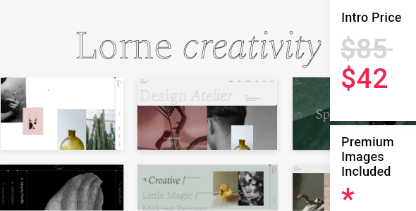 Lorne Preview Wordpress Theme - Rating, Reviews, Preview, Demo & Download