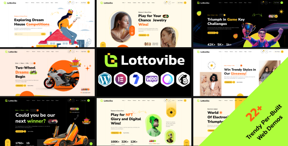 Lottovibe Preview Wordpress Theme - Rating, Reviews, Preview, Demo & Download