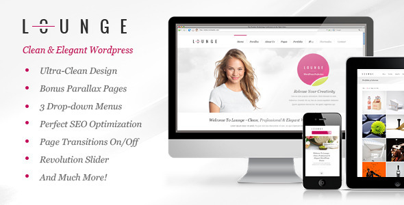 Lounge Preview Wordpress Theme - Rating, Reviews, Preview, Demo & Download