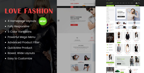 Love Fashion Preview Wordpress Theme - Rating, Reviews, Preview, Demo & Download