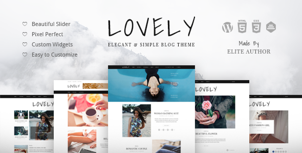 Lovely Preview Wordpress Theme - Rating, Reviews, Preview, Demo & Download