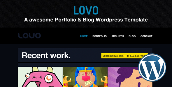 Lovo Wordpress Preview Wordpress Theme - Rating, Reviews, Preview, Demo & Download