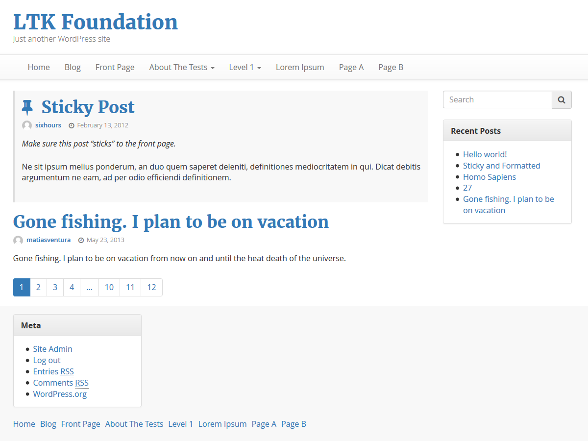 LTK Foundation Preview Wordpress Theme - Rating, Reviews, Preview, Demo & Download
