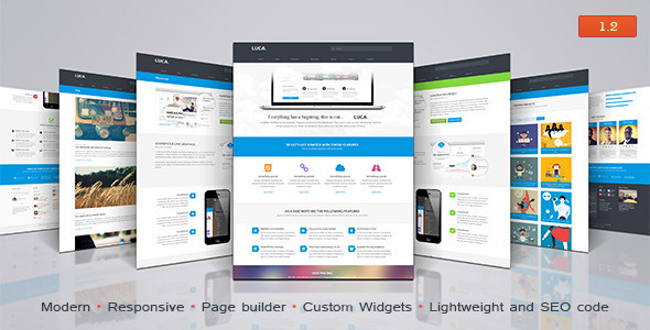 Luca Preview Wordpress Theme - Rating, Reviews, Preview, Demo & Download