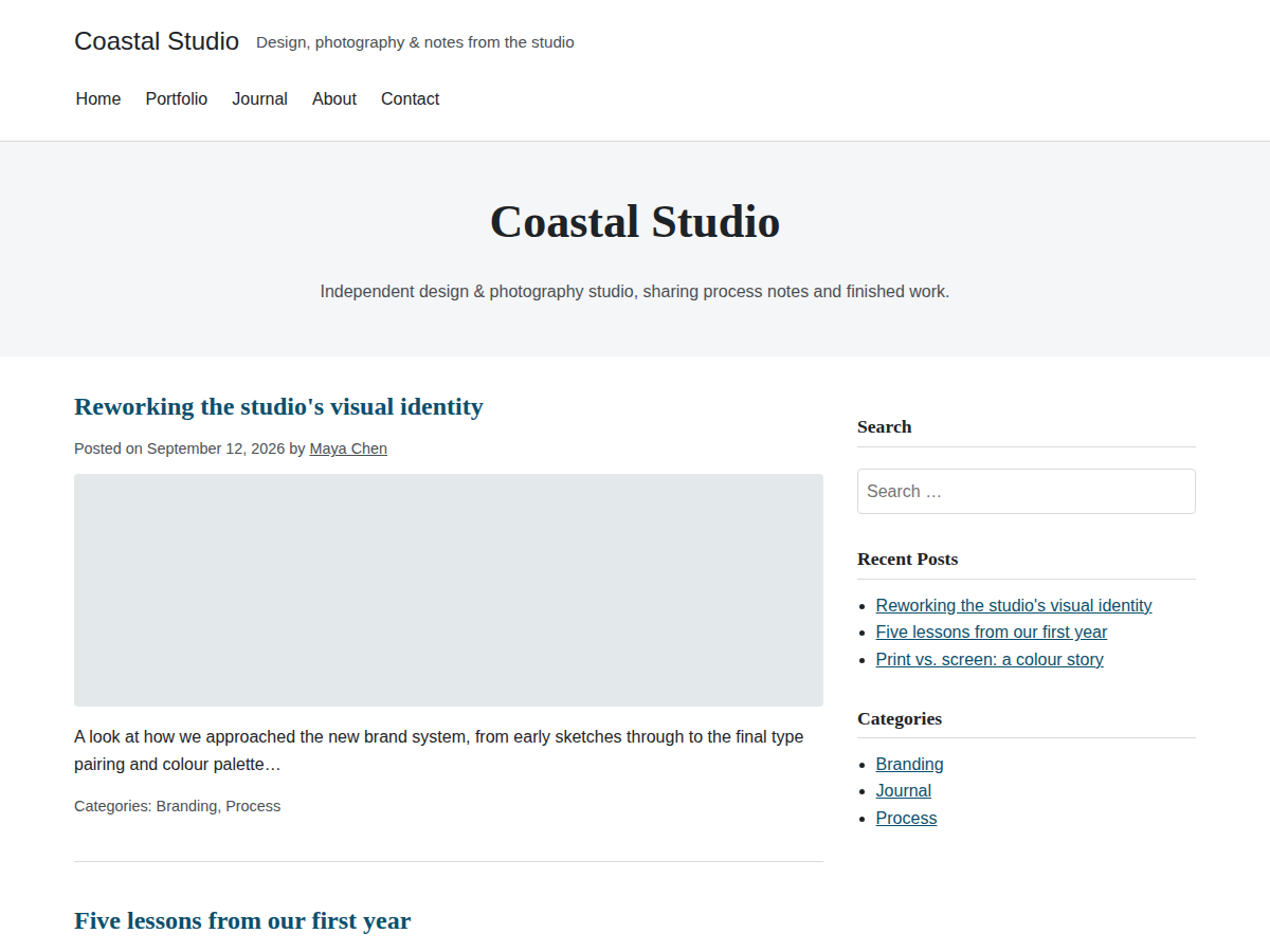 Lucent Folio Preview Wordpress Theme - Rating, Reviews, Preview, Demo & Download
