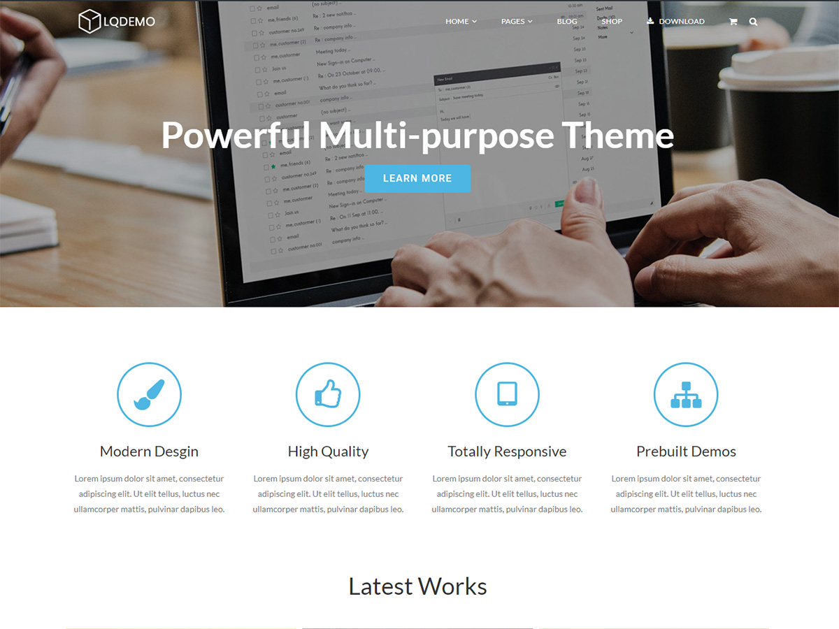 Lucia Preview Wordpress Theme - Rating, Reviews, Preview, Demo & Download