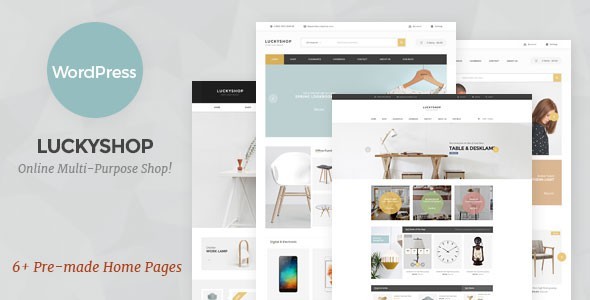 LuckyShop Preview Wordpress Theme - Rating, Reviews, Preview, Demo & Download