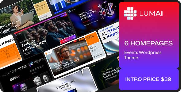 Lumai Preview Wordpress Theme - Rating, Reviews, Preview, Demo & Download