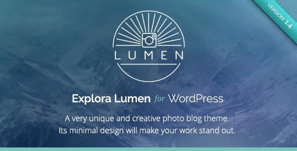 Lumen Preview Wordpress Theme - Rating, Reviews, Preview, Demo & Download