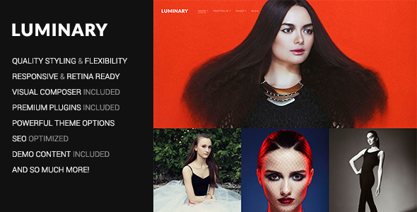Luminary Preview Wordpress Theme - Rating, Reviews, Preview, Demo & Download