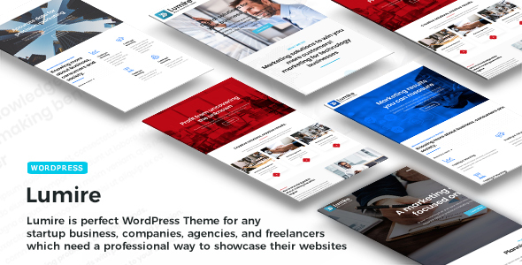 Lumire Preview Wordpress Theme - Rating, Reviews, Preview, Demo & Download