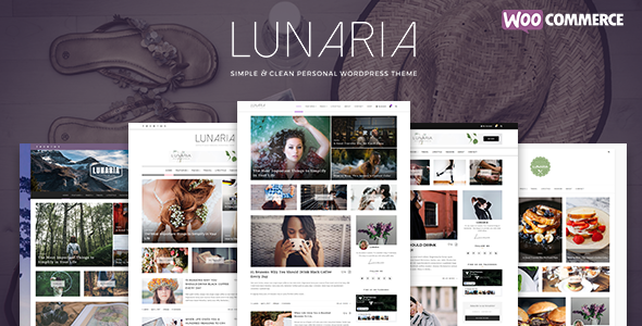 Lunaria Preview Wordpress Theme - Rating, Reviews, Preview, Demo & Download