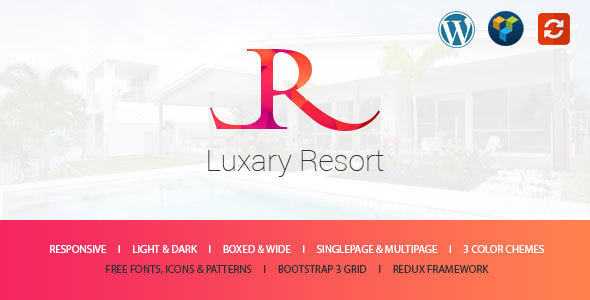 Luxary Resort Preview Wordpress Theme - Rating, Reviews, Preview, Demo & Download