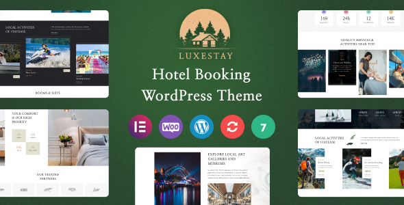 LuxeStay Preview Wordpress Theme - Rating, Reviews, Preview, Demo & Download