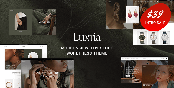 Luxria Preview Wordpress Theme - Rating, Reviews, Preview, Demo & Download