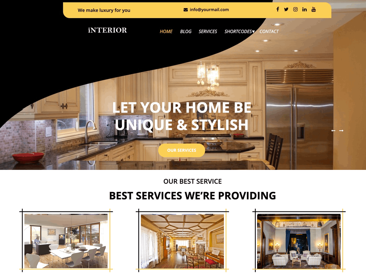 Luxury Interior Preview Wordpress Theme - Rating, Reviews, Preview, Demo & Download