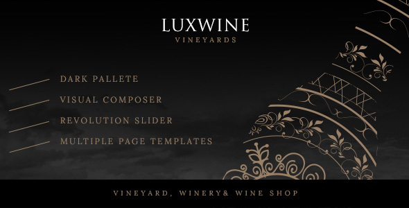 Luxwine Preview Wordpress Theme - Rating, Reviews, Preview, Demo & Download