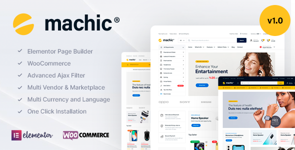 Machic Preview Wordpress Theme - Rating, Reviews, Preview, Demo & Download