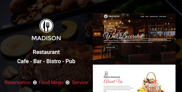 Madison WP Preview Wordpress Theme - Rating, Reviews, Preview, Demo & Download