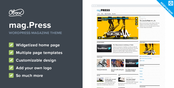 Mag Preview Wordpress Theme - Rating, Reviews, Preview, Demo & Download