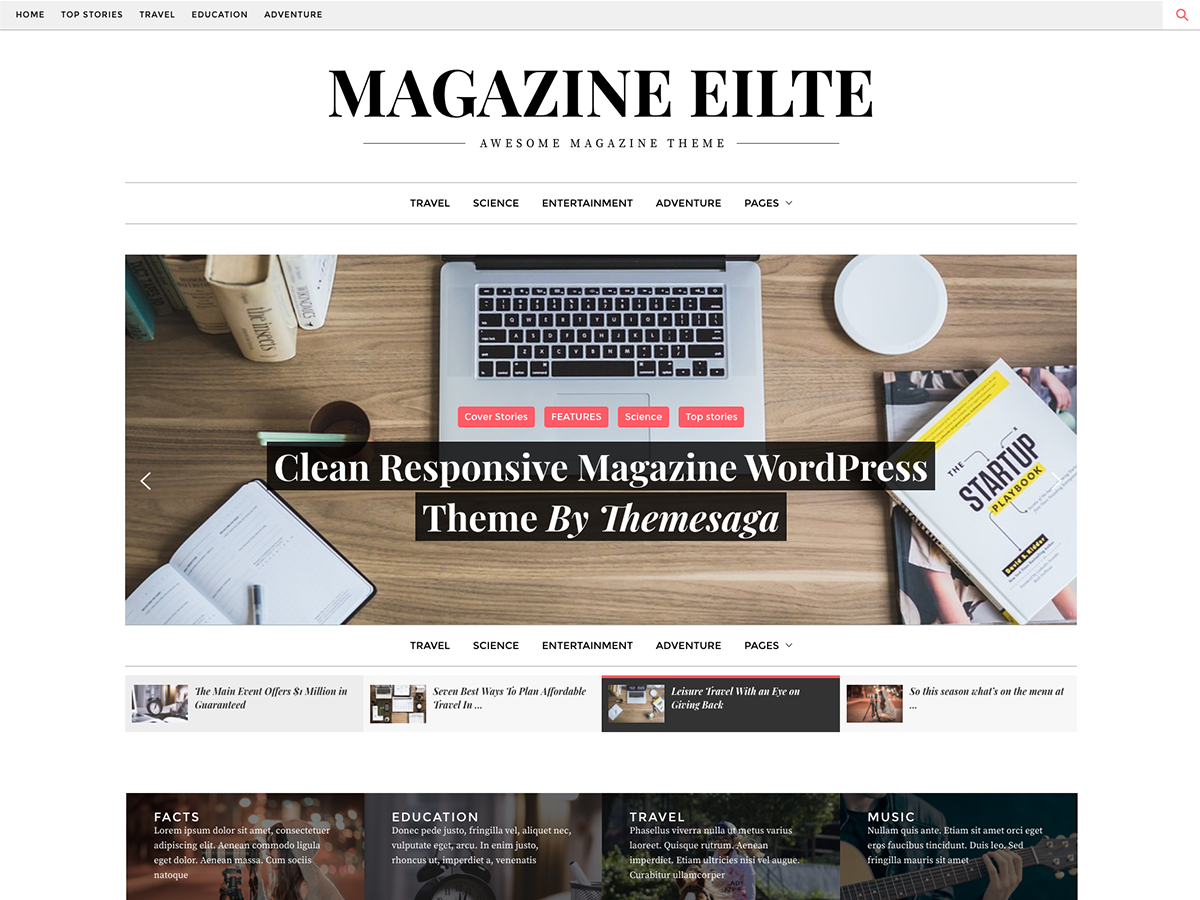 Magazine Elite Preview Wordpress Theme - Rating, Reviews, Preview, Demo & Download