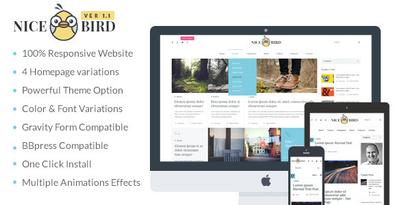 Magazine Preview Wordpress Theme - Rating, Reviews, Preview, Demo & Download