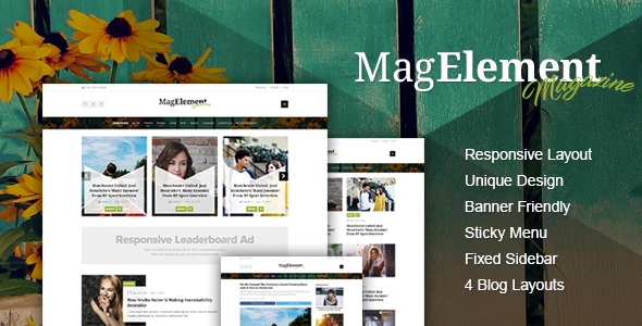 MagElement Preview Wordpress Theme - Rating, Reviews, Preview, Demo & Download
