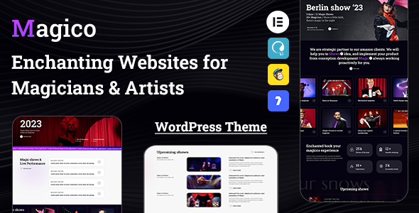Magico Preview Wordpress Theme - Rating, Reviews, Preview, Demo & Download