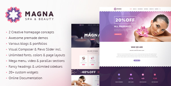 Magna Preview Wordpress Theme - Rating, Reviews, Preview, Demo & Download