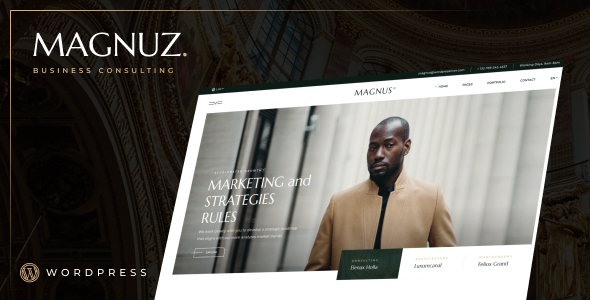 Magnuz Preview Wordpress Theme - Rating, Reviews, Preview, Demo & Download