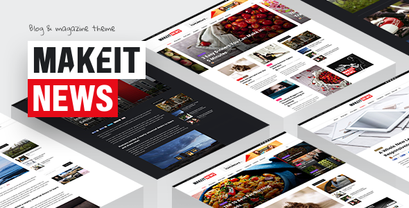 MakeIt Preview Wordpress Theme - Rating, Reviews, Preview, Demo & Download