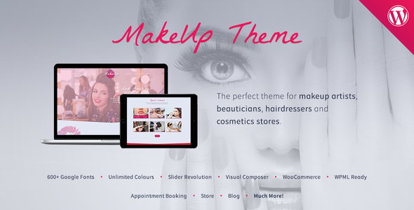 MakeUp Preview Wordpress Theme - Rating, Reviews, Preview, Demo & Download