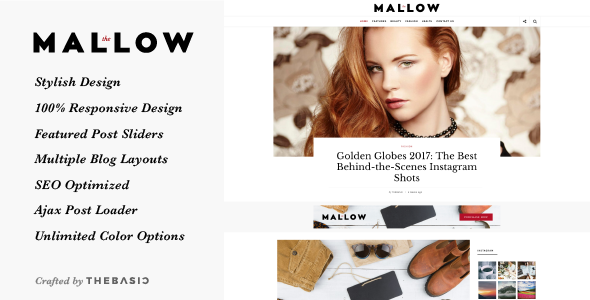 Mallow Preview Wordpress Theme - Rating, Reviews, Preview, Demo & Download