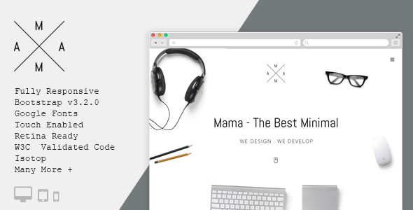 MAMA Preview Wordpress Theme - Rating, Reviews, Preview, Demo & Download