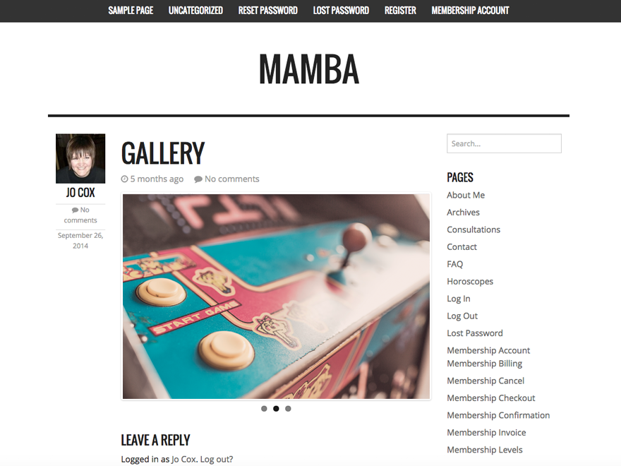 Mamba Preview Wordpress Theme - Rating, Reviews, Preview, Demo & Download