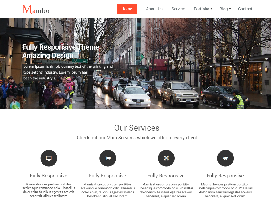 Mambo Preview Wordpress Theme - Rating, Reviews, Preview, Demo & Download