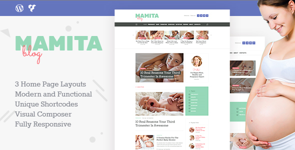 Mamita Preview Wordpress Theme - Rating, Reviews, Preview, Demo & Download