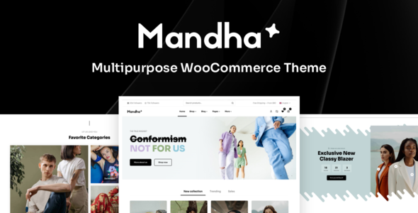 Mandha Preview Wordpress Theme - Rating, Reviews, Preview, Demo & Download