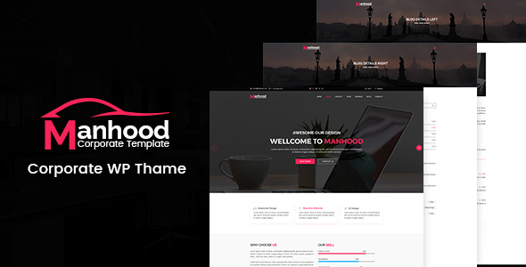 Manhood Preview Wordpress Theme - Rating, Reviews, Preview, Demo & Download