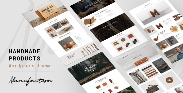 Manufactura Preview Wordpress Theme - Rating, Reviews, Preview, Demo & Download