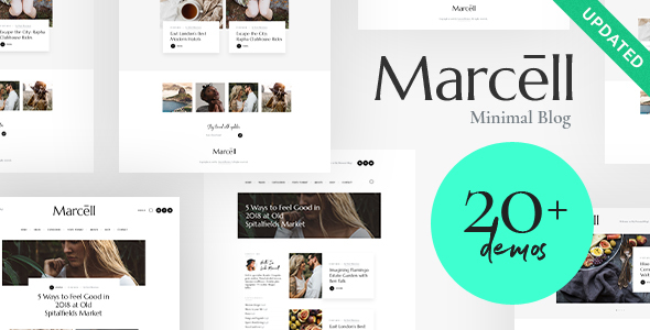 Marcell Preview Wordpress Theme - Rating, Reviews, Preview, Demo & Download